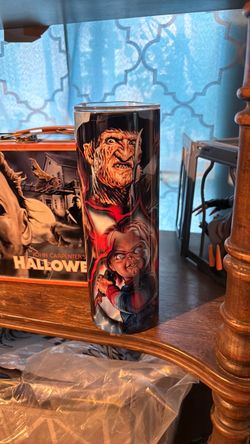 Horror Halloween cup mug tumbler 20oz