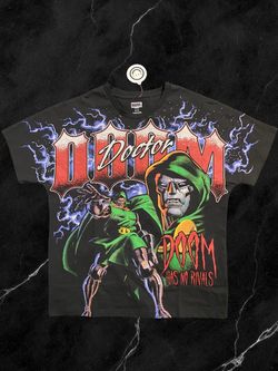 Marvel Doctor Doom Graphic T-Shirt Size M