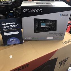 Kenwood Double Din Stereo On Sale Today For 199.98