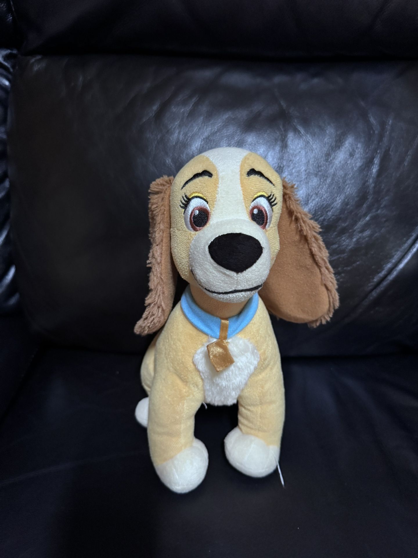 DISNEY Store Classics Lady Plush 12" Stuffed Animal Lady and the Tramp Dog Plush