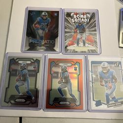 Jahmyr Gibbs Rc Lot Of 5