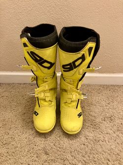 SIDI Atojo limited edition Tony Cairoli Boots size 43/9.4