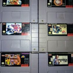 💥🎮SUPER NINTENDO GAMES 