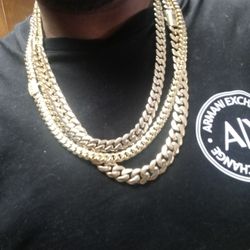 14k Stainless Steel Jubilee Chains 6mm 8mm 10mm 12mm