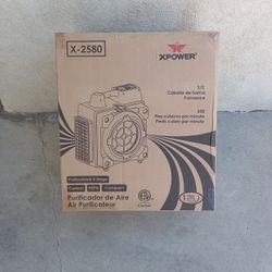 X-2580 1/2 HP Air Scrubber