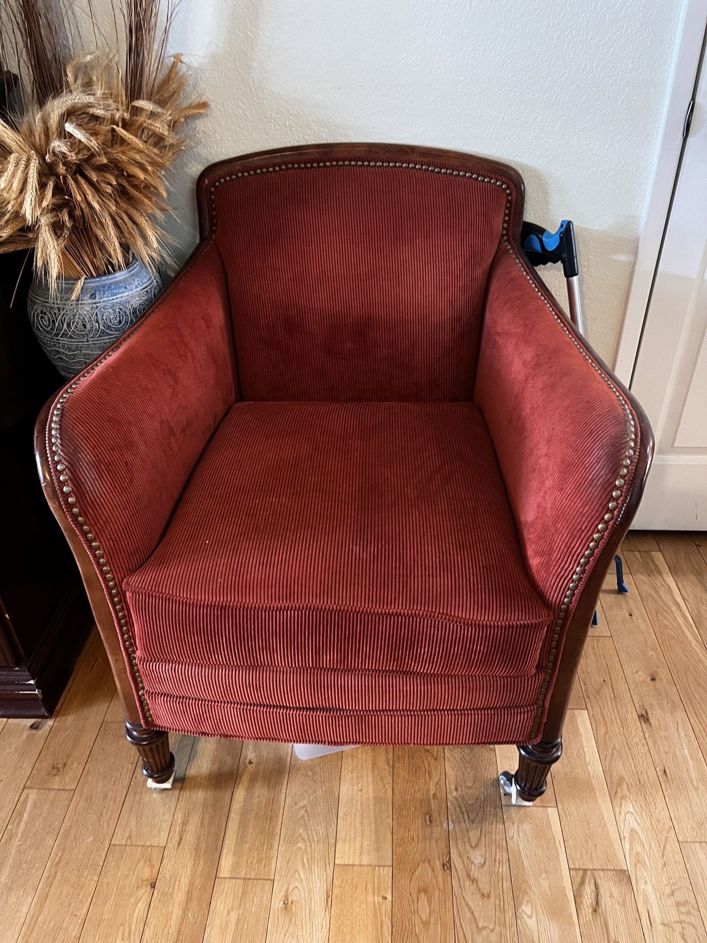 Antique Red Chair