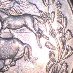 Nevada Quarter Pooping Horse Cud Error 