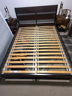IKEA queen bed frame