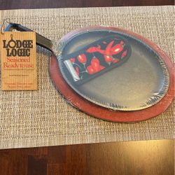 Lodge Cast Iron Fajita Skillet BRAND NEW 