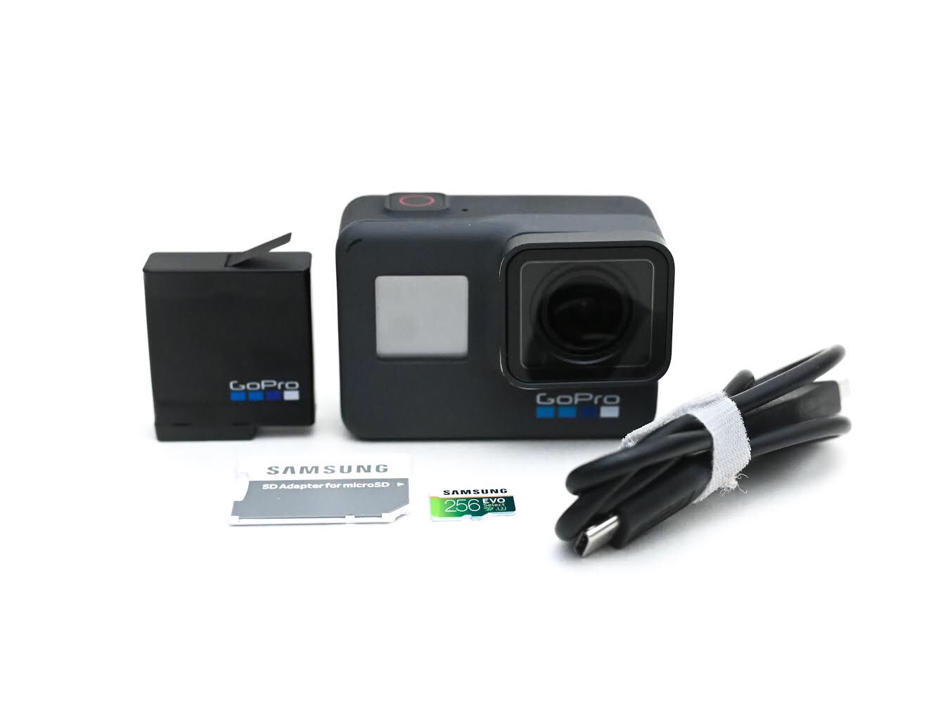 GoPro HERO6 Action Camera - Black - Samsung EVO Select 256GB MicroSD Card
