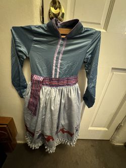 Disney Store Olaf's Frozen Adventure anna Costume Dress Child Size 5/6