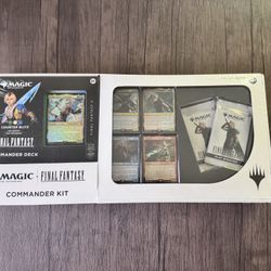 FINAL FANTASY Deluxe Commander Kit - Counter Blitz (Tidus) Magic the Gathering