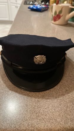 Vintage Hopatoong Fire Dept Captains Hat