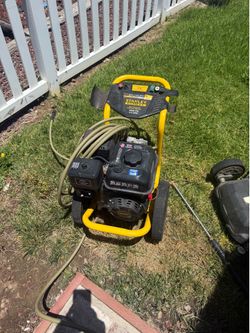 Stanley Fatmax gas powered pressure washer