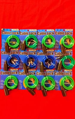 New Bike Cable Lock 🔐