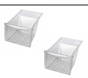 ☆Crisper Drawer Compatible with Frigidaire Refrigerator (contact info removed)03 ( 2 Pack )