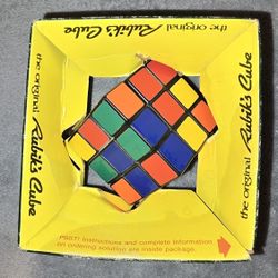 1980s Vintage Rubik's Cube