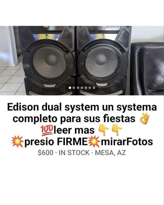 Edison Bluetooth Speakers 