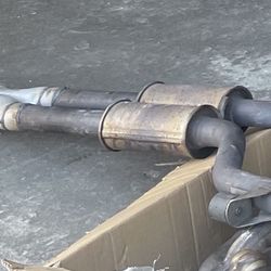 X-Pipe and BMW Sport resonator