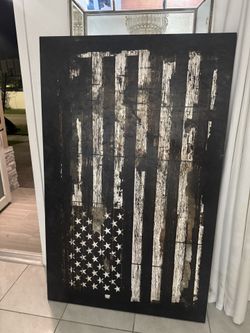 USA Flag Wall Art