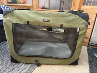 36 Inches Collapsible Soft Dog Crate, Portable Travel Dog