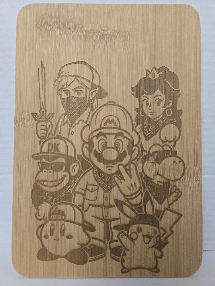 Rare NINTENDO cutting Board