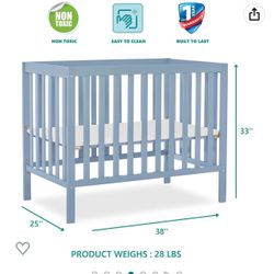 Mini Crib & Mattress