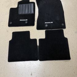 Genuine Nissan Carpeted Floor Mats - 4 Piece Set for Rogue 2020-2024 - T99E2-6RR0B - New 