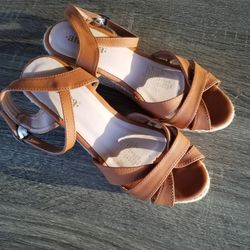 Andrea's Wedge Sandals 