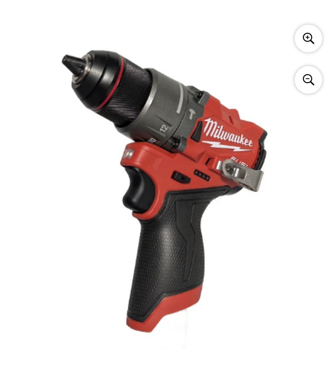 Milwaukee M12 FUEL 12V Lithium-Ion Brushless Cordless 2-Tool Combo Kit – 1/2" Hammer Drill & 1/4" Impact Driver with 2 Batteries, Charger & Bag (Model