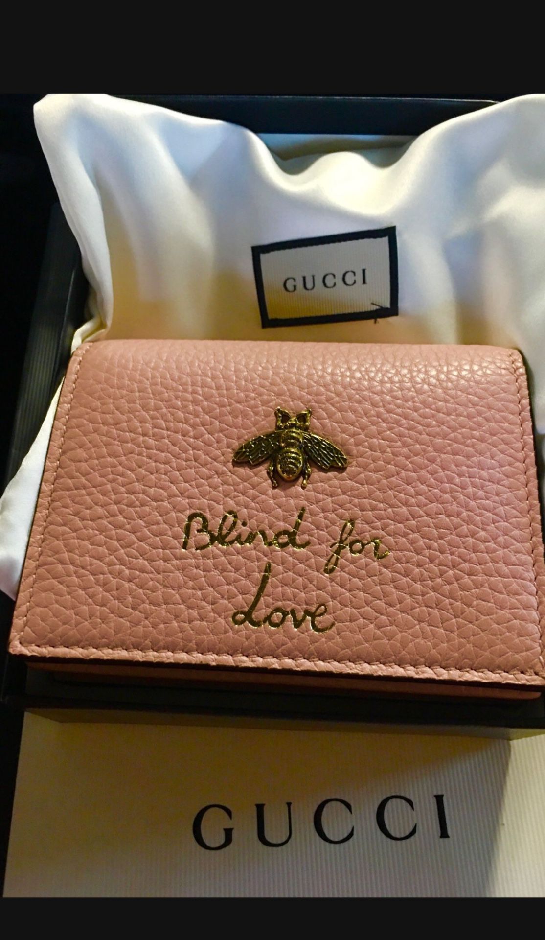 Gucci Blind For love Half Wallet