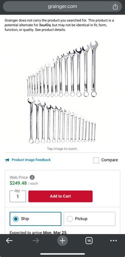 Westward Wrench Set