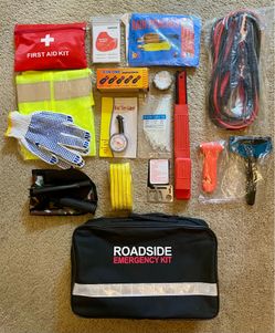 Car Roadside Emergency Kit