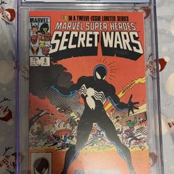 Marvel Super-Heroes Secret Wars Secret Wars #8 CGC 9.0