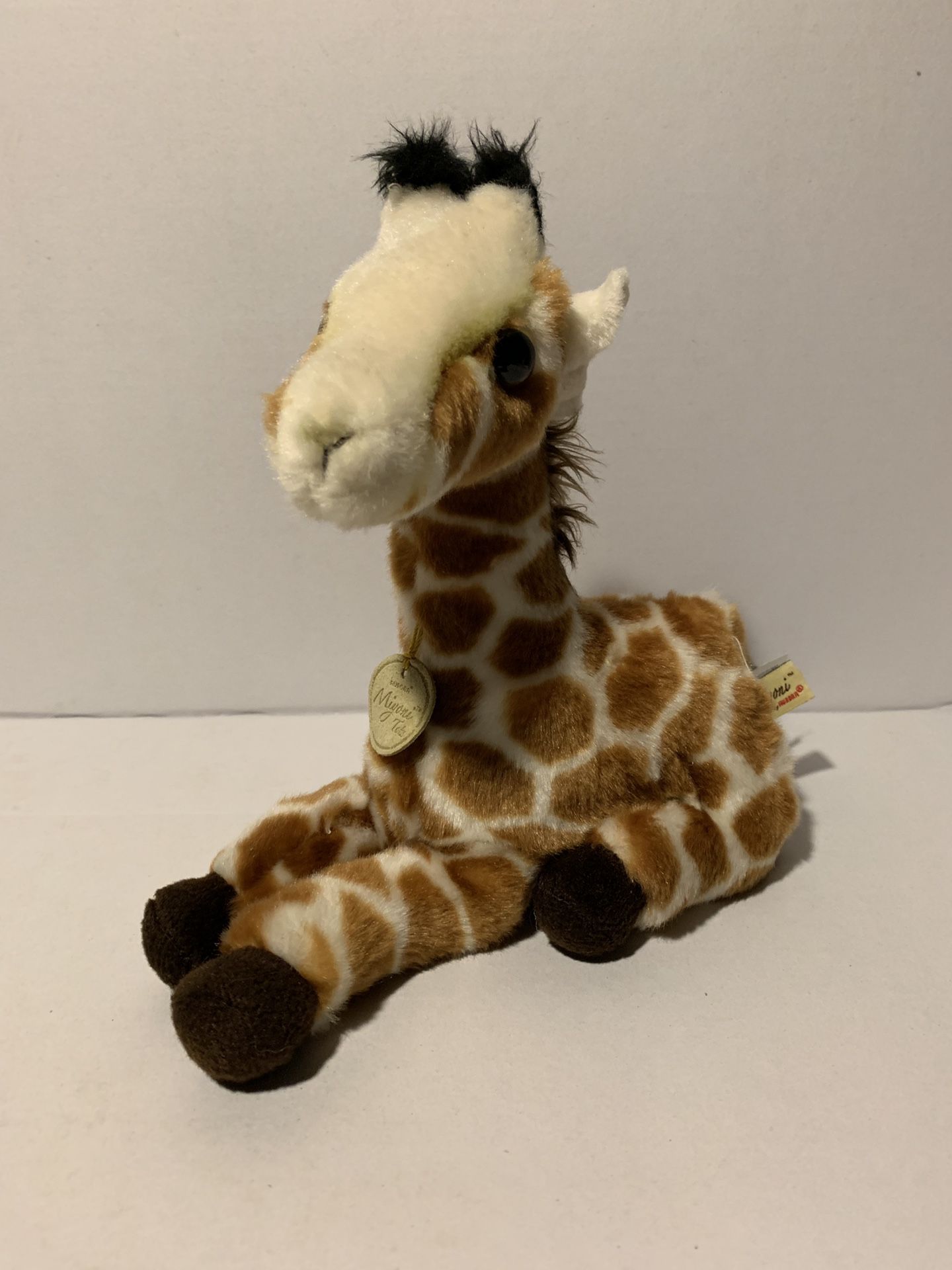 Miyoni Tots Aurora Giraffe Calf Stuffed Animal Plush 10” plushy