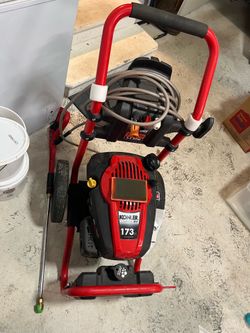 Pressure washer 173cc won’t start