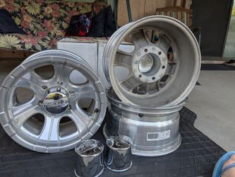 3 Eagle rims with 4caps