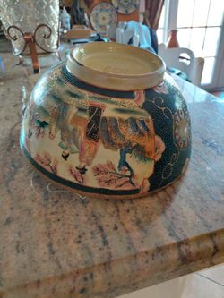 Vintage Satsuma Bowl