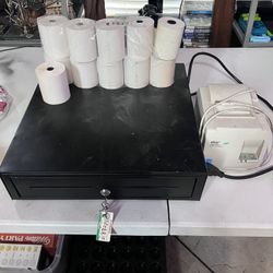 Register Drawer And Receipt Printer