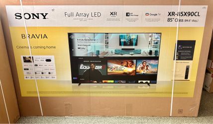 85 TV Sony smart 4K HD TV full array LED TV 120 Hz $55 down on Finacing $98 a week paid off in 101 days $55 down on financing free delivery six month