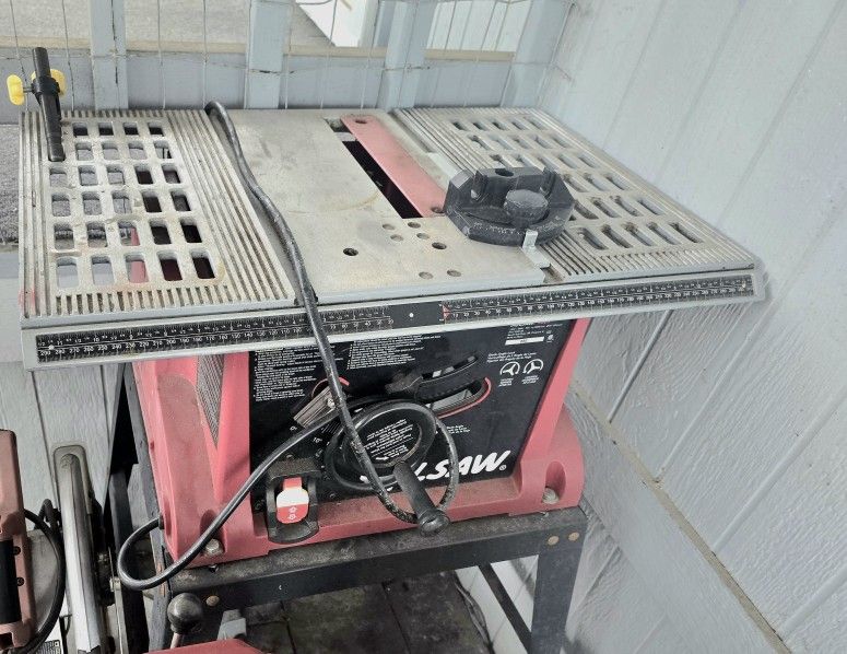 Table Saw And 3 Other Wood Tools