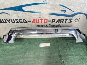 2019 - 2020 - 2021 GMC SIERRA 1500 FRONT CHROME BUMPER OEM AY67328 w/o sensor holes