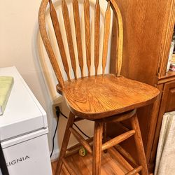 Chair Wooden Kitchen Highchair 