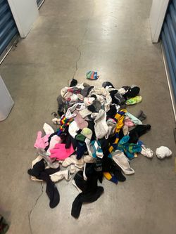 Large Mixed Lot of Socks and Gloves