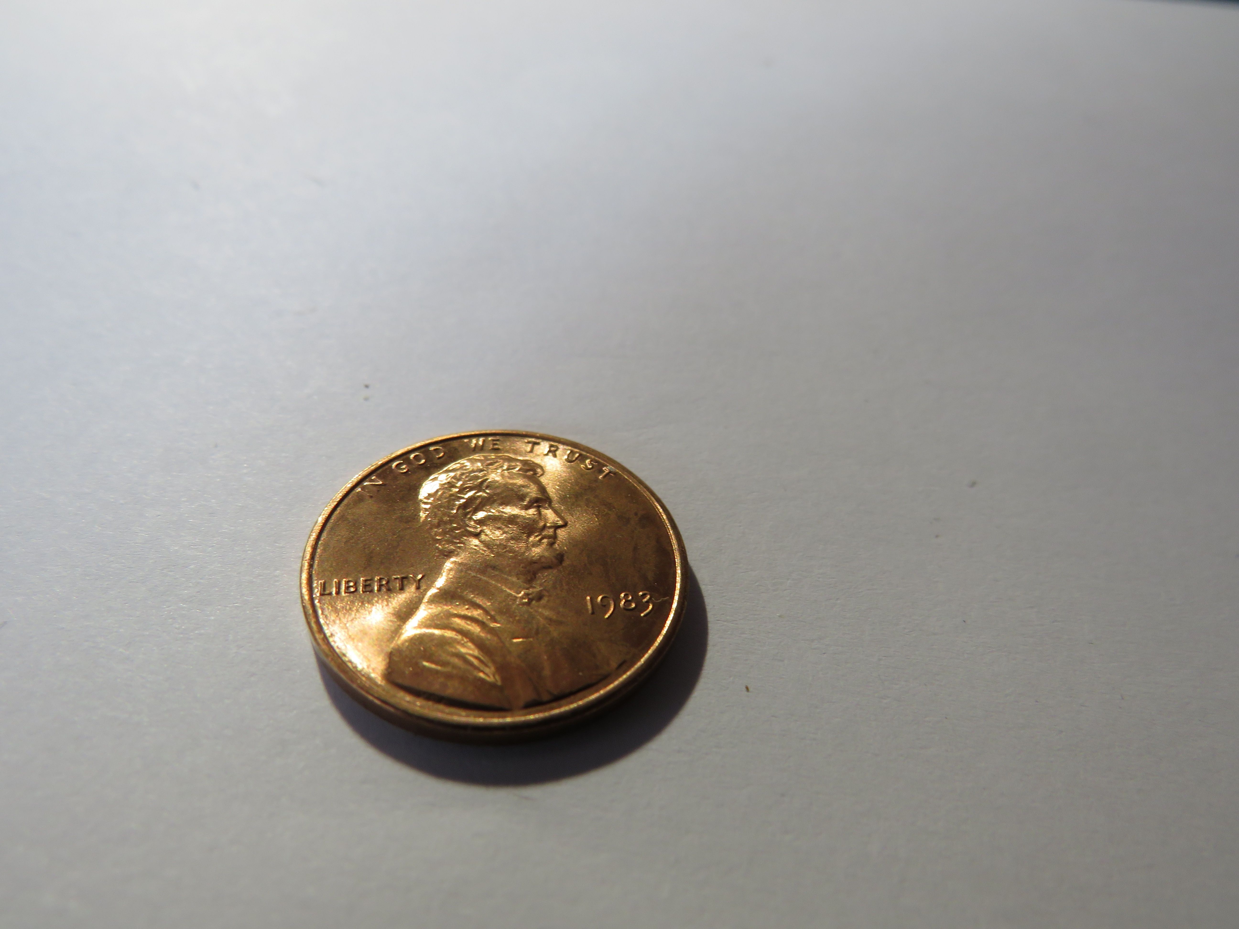 1983 Zinc Penny