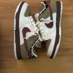 Khaki Team Dunks Size 7w