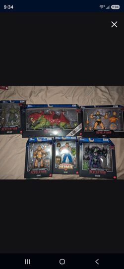 Masters of the Universal figures.  Take all for $70 firm