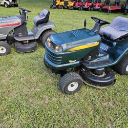Riding Lawnmower Tractor. Homestead Area