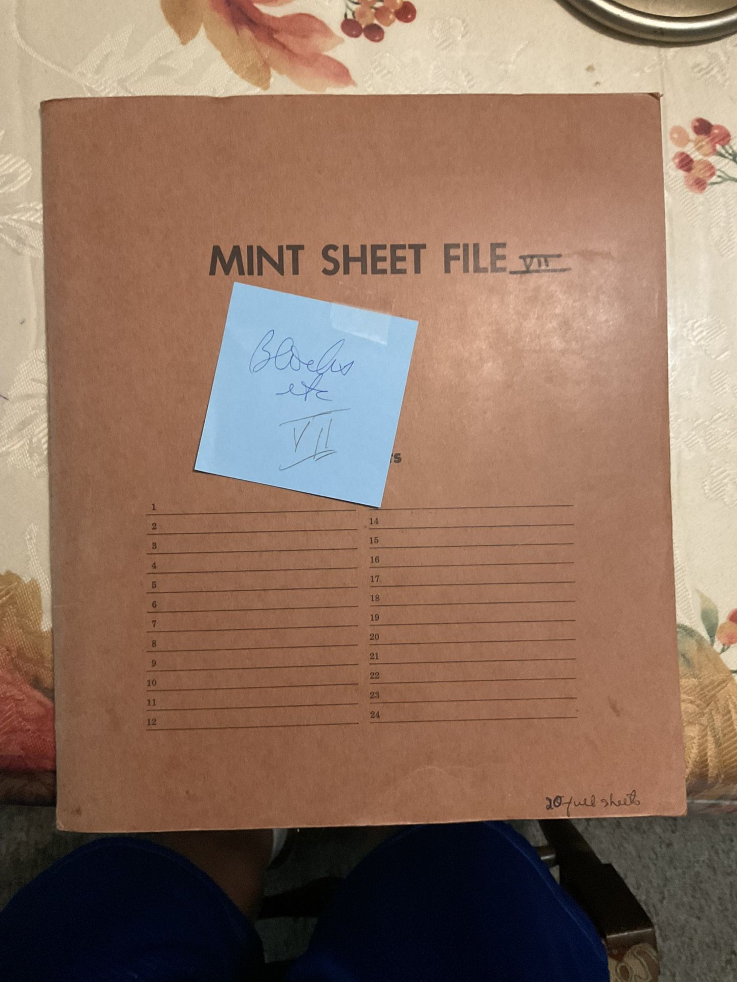 UNITED STATES mint sheets- BOOK VII