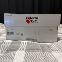 Black Converse CDG
